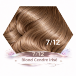 Coloration cheveux Blond Cendré Irisé 7/12